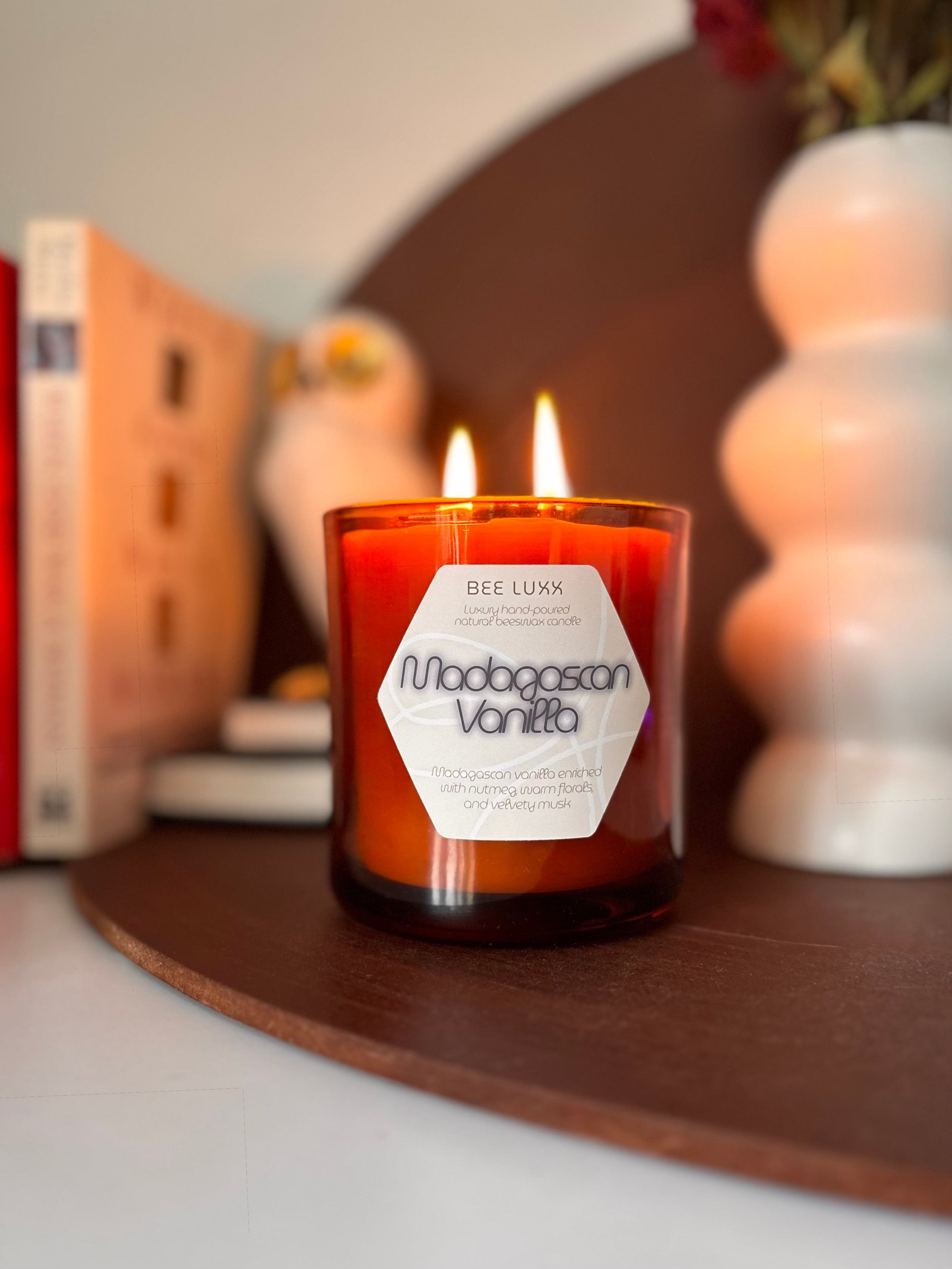 9oz Luxury Amber Candles