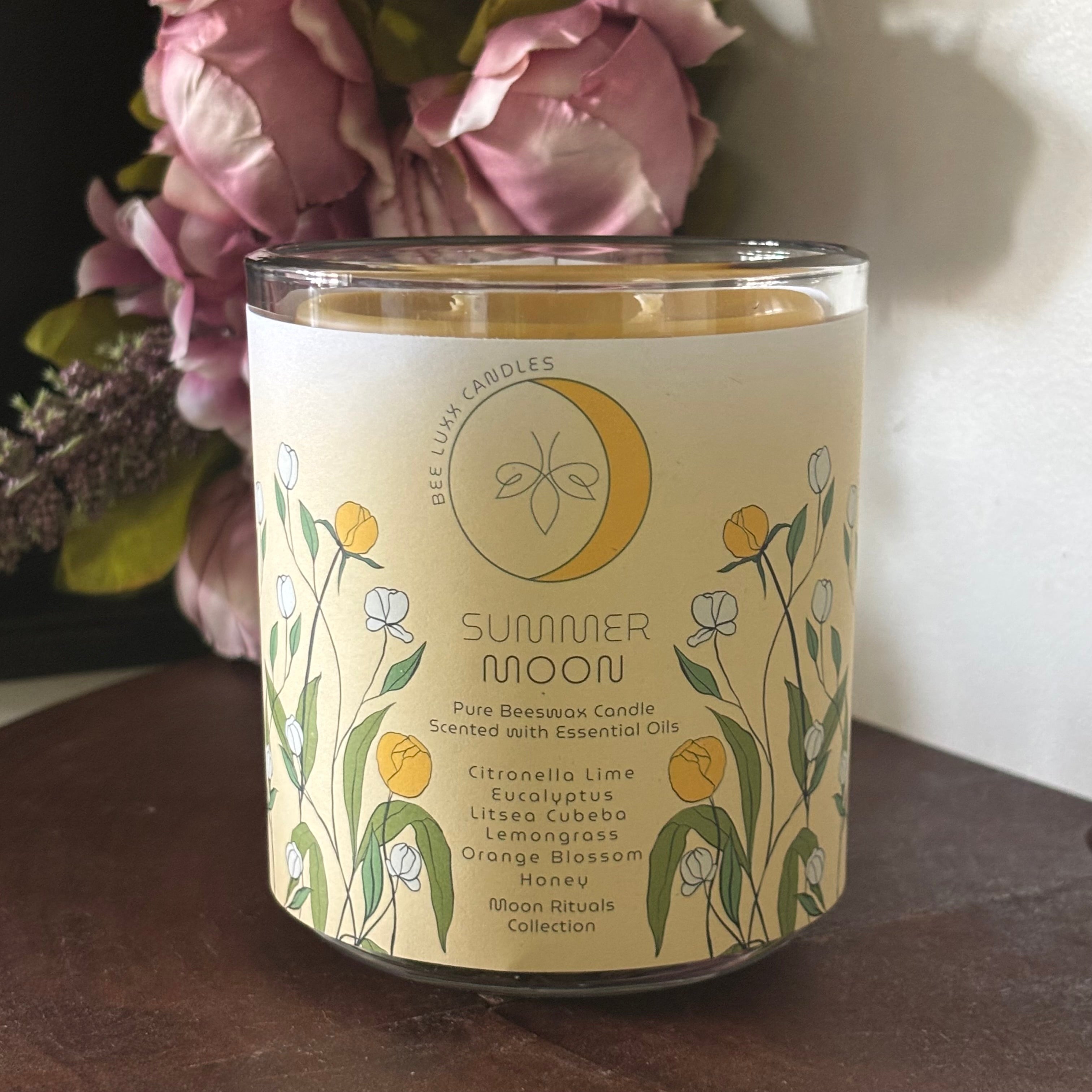 Summer Moon Candle (in glass vessel)