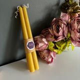 10" Taper Beeswax Candles | Set Of 4