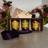 Set of 3 Beeswax Votives | Season Of Light Collection