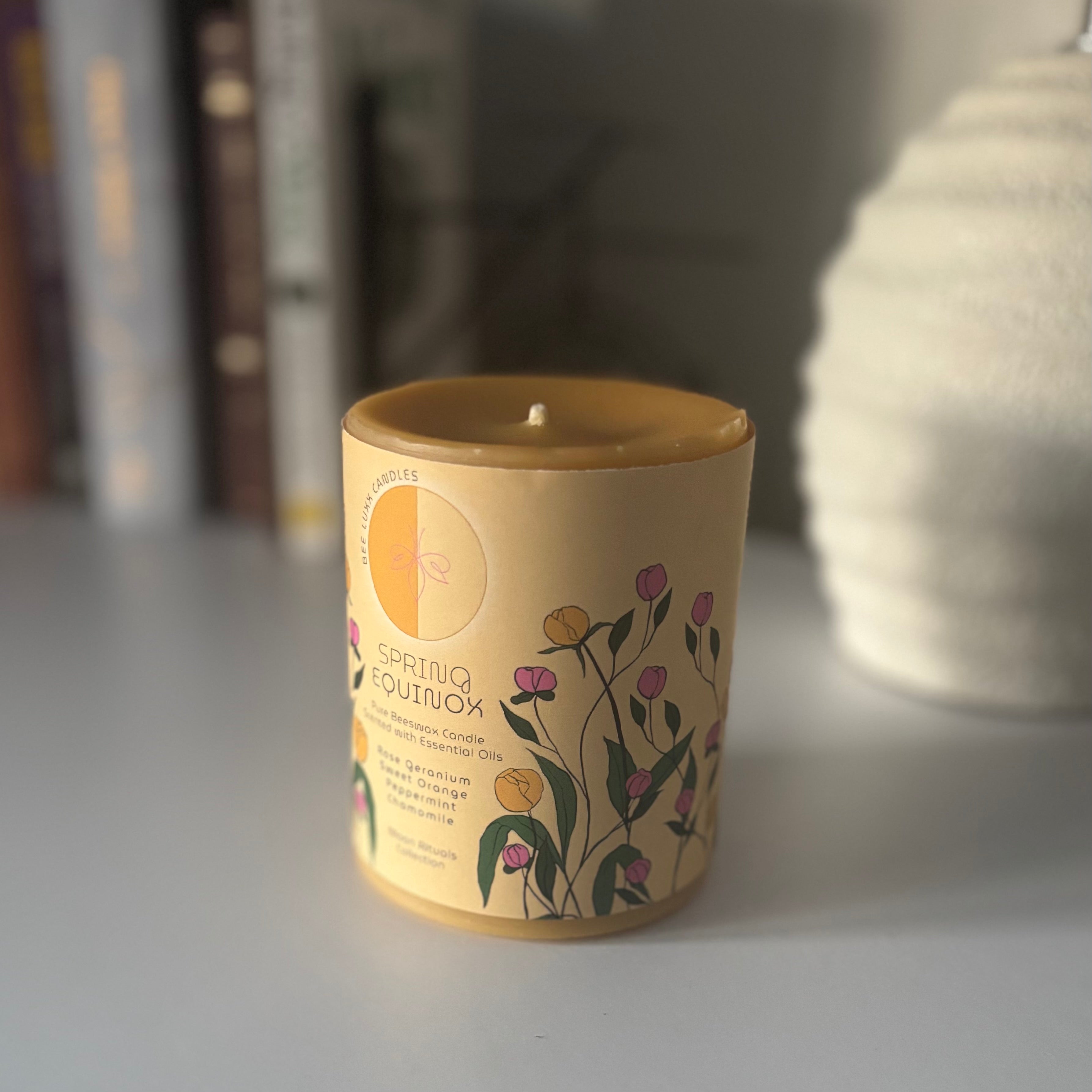 Spring Equinox Candle