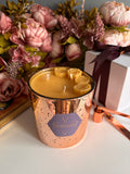 Rose Gold Candle | 25oz | 'Sensual' Pure Essential Oil Scent