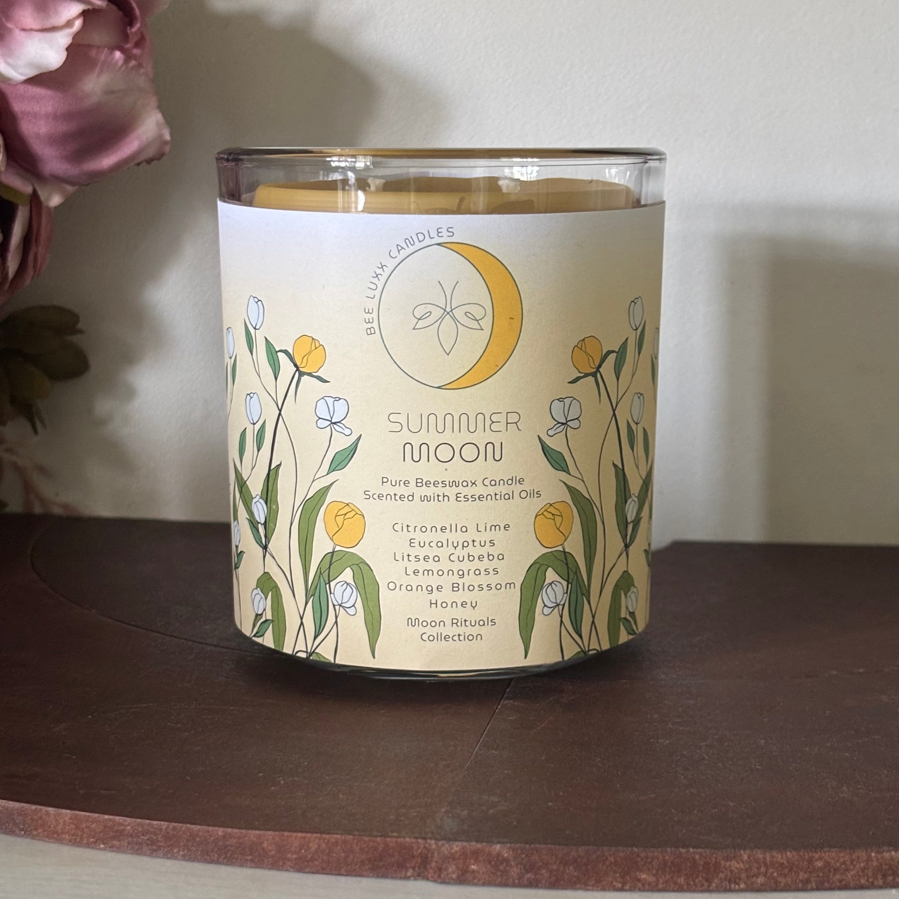 Summer Moon Candle (in glass vessel)