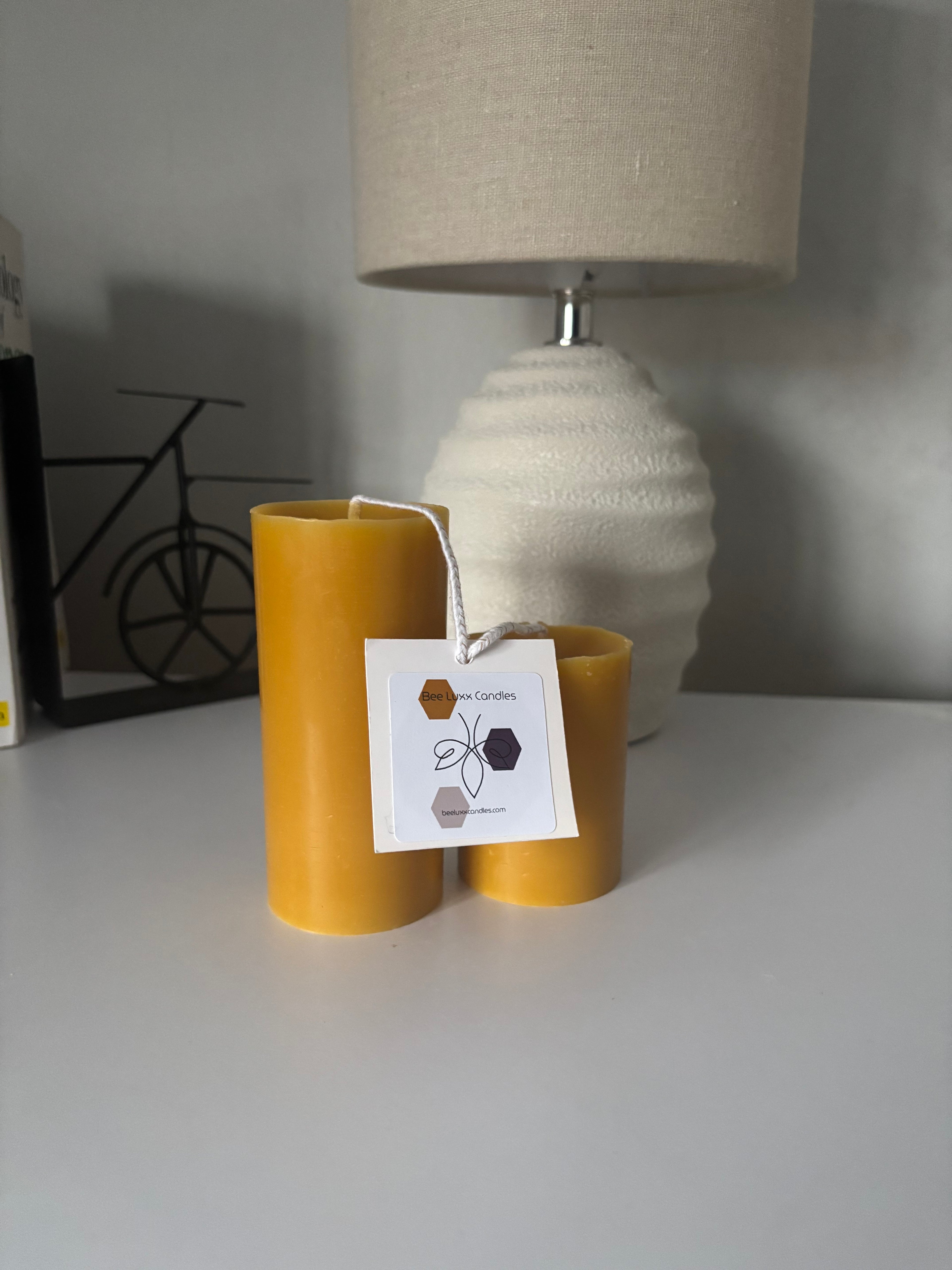 Pillar Candle Duo