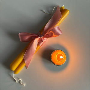 ‘Date Night’ Taper Beeswax Candles