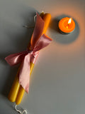 ‘Date Night’ Taper Beeswax Candles