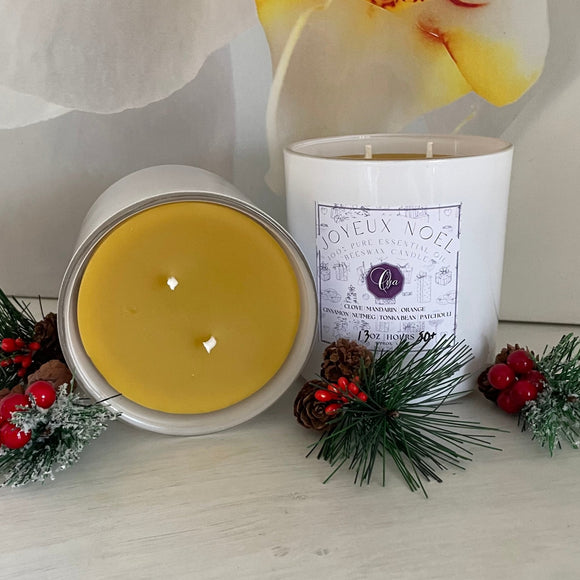 Christmas Candle | Joyeux Noel | 13oz Vogue Boutique Vessel