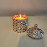 Rose Gold Candle | 3.2oz | Lemongrass & Citronella (Natural Insect Repellent)